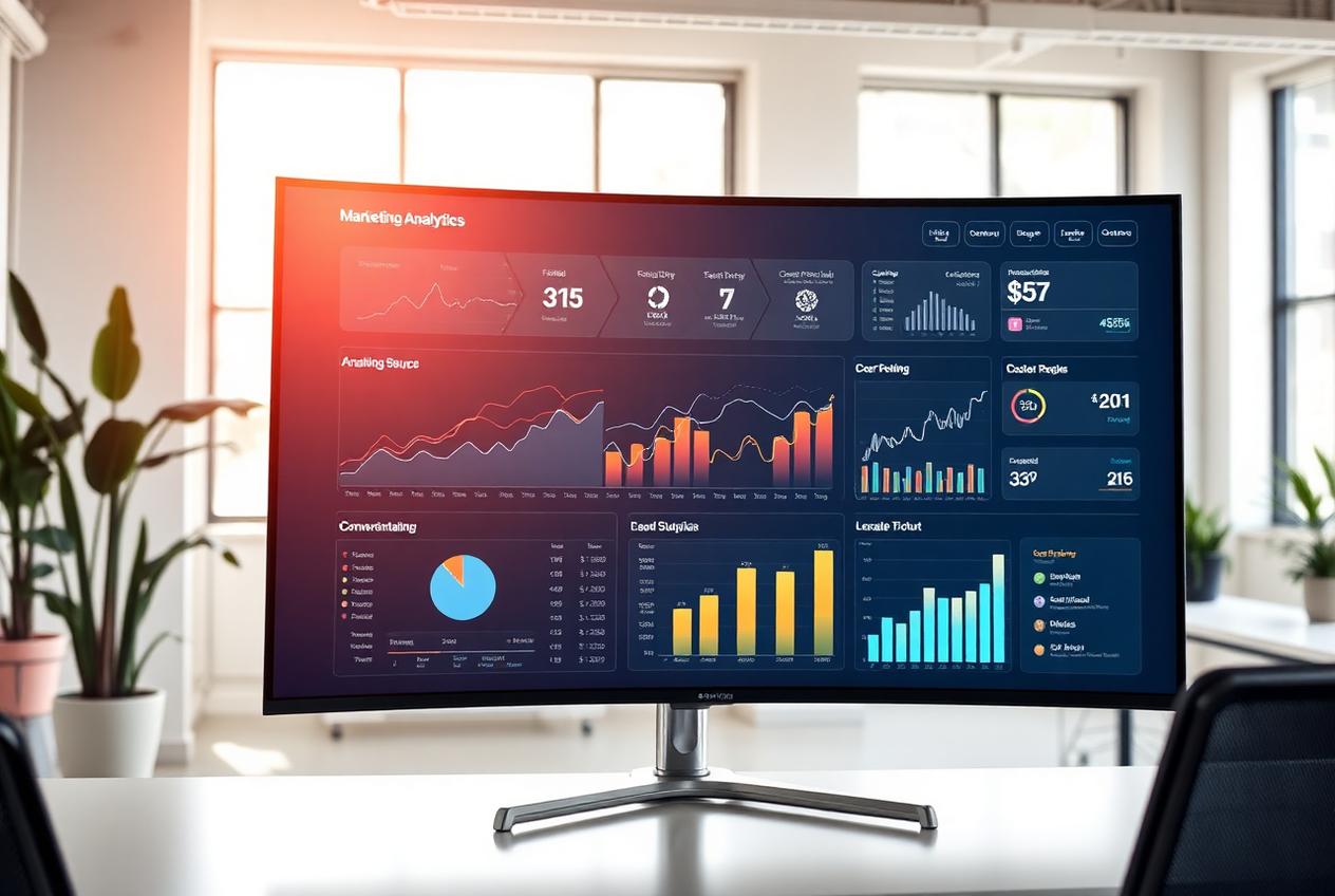 COMITI Marketing campaign performance dashboard